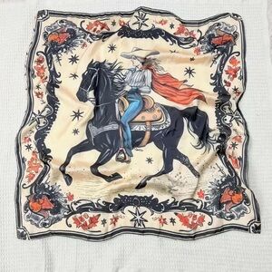 Western Themed Horse Riding Scarf